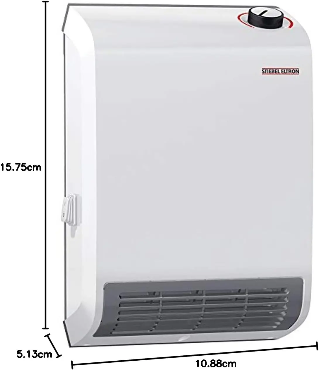 Eltron 236305 CK Trend Wall-Mounted Electric Fan Heater, 2000W, 240V