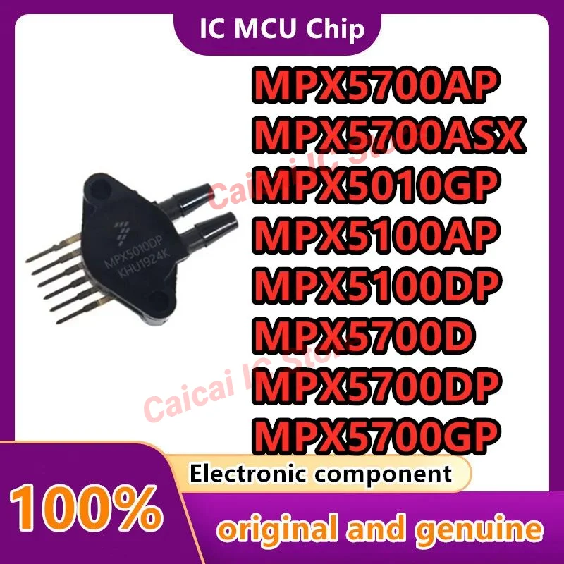 MPX5010DP MPX5010GP MPX5100AP MPX5100DP MPX5500DP MPX5700AP MPX5700ASX MPX5700D MPX5700DP MPX5700GP IC SIP- 6