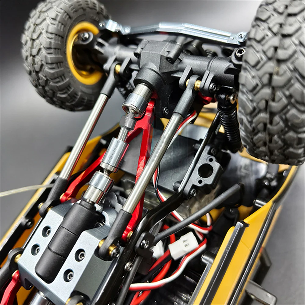 Tige de traction supérieure en métal pour tasse de chameau FCX24M, pour FMS Land Rover, véhicule d'escalade tout-terrain, accessoires de Modification, pièces de jouets