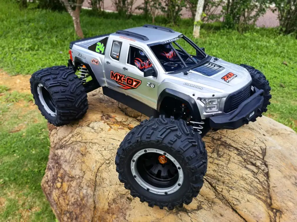 ZD Racing MX07 MX-07 1/7 4WD 8S Brushless MONSTER TRUCK Buggy Off-Road RC Electric 80km/h High-Speed Racing Remote Control Car