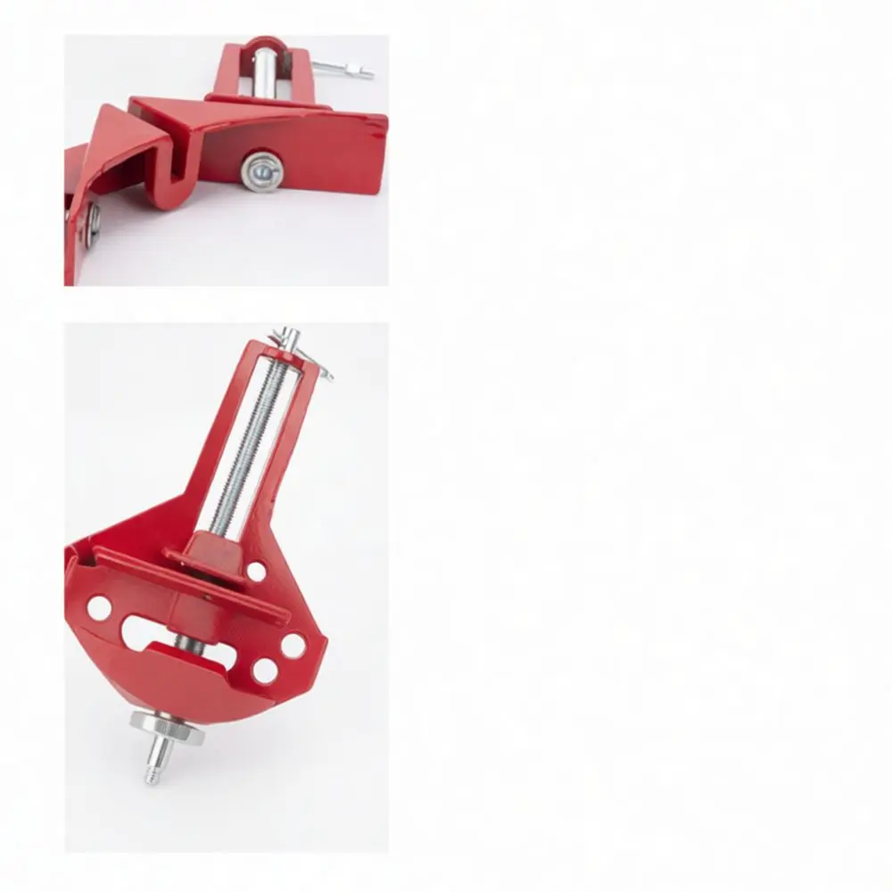 Sturdy Aluminum Alloy 90 Degree Angle Clamp Woodworking Tool Corner Holder For Framing Aquarium Cabinet Fixing Work