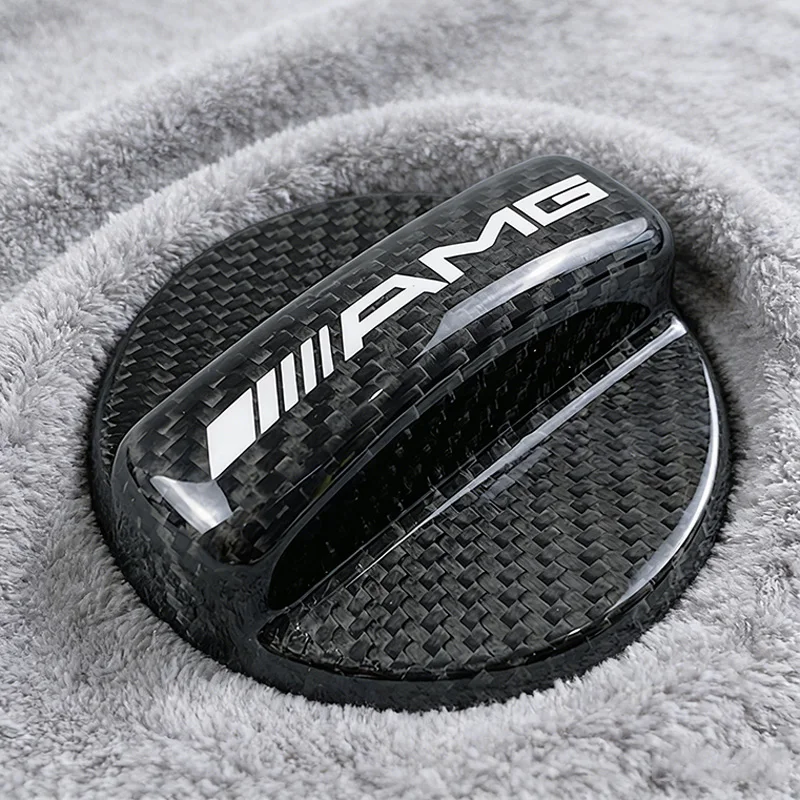 

Car Fuel Cap Carbon Fiber Oil Box Lid Petrol Tank Cover For Mercedes Benz AMG GLE GLS CLA CLE GLC CLS GLA W223 Tire Valve Cap