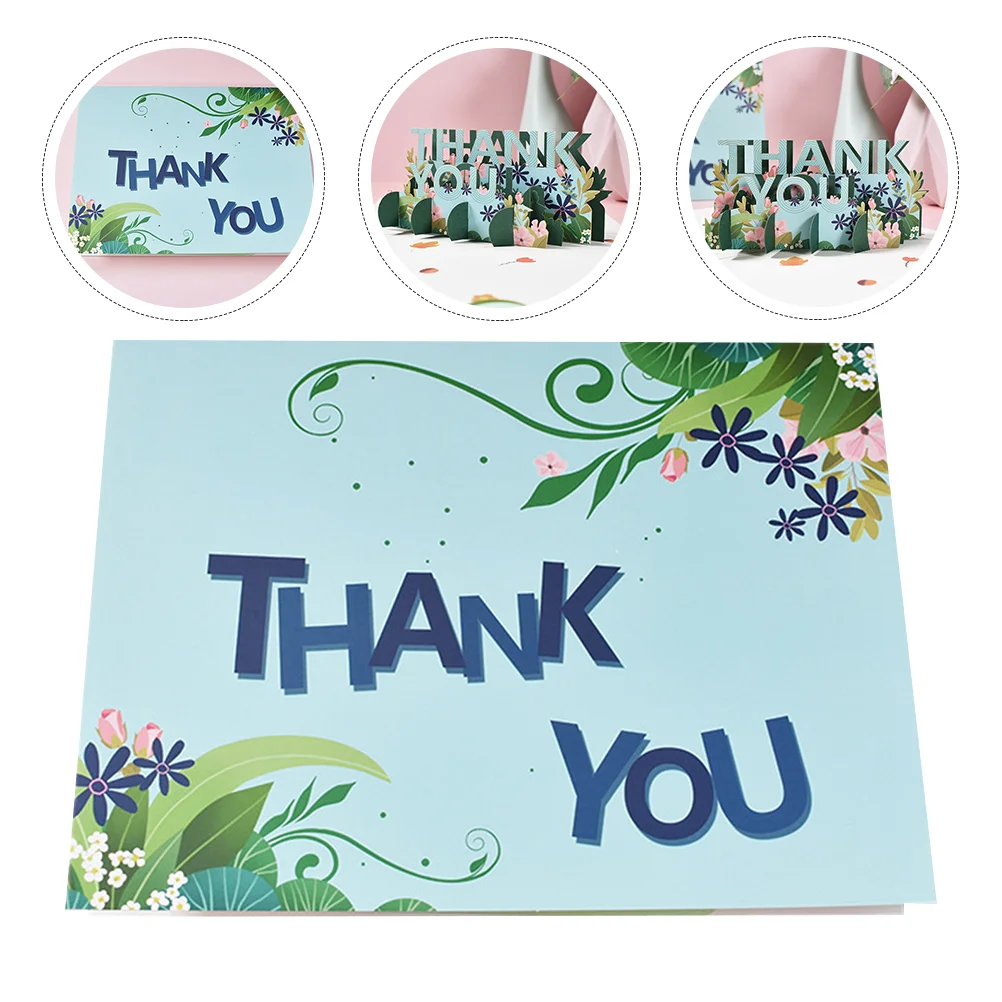 

Greeting Card Cards Thanksgiving Business Three-dimensional Pop-up You Teachers' Day 3D Paper Jam