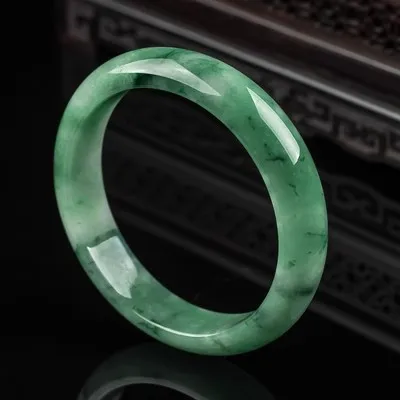 zheru Jewelry Natural Burma Jade 54mm-62mm bracelet Exquisite Princess bracelet send girlfriend send mom