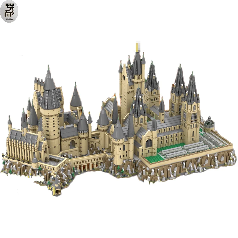 Remastered MOC-30884 Castle Epic Extension Modular Architecture Building Blocks College Toy Brick DIY Adult Gift Compatible71043