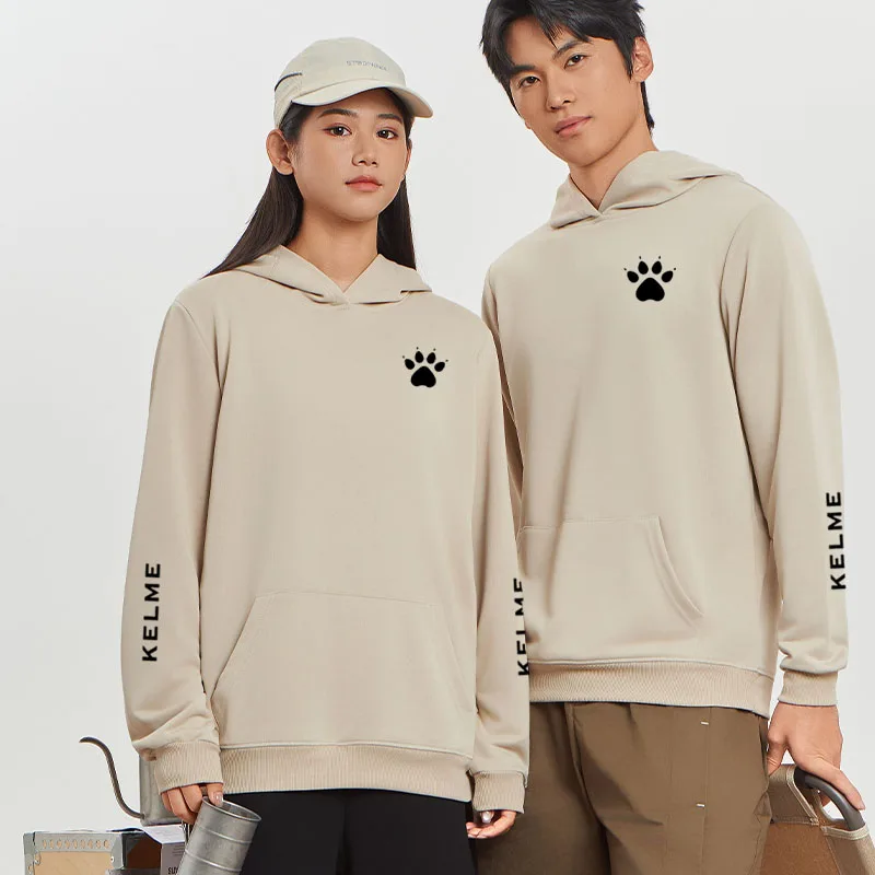 KELME Logo Sudadera Con Capucha Hombre Moda Sudadera Con Capucha Manga Larga Casual Primavera Otoño De Motocicleta Encapuchado