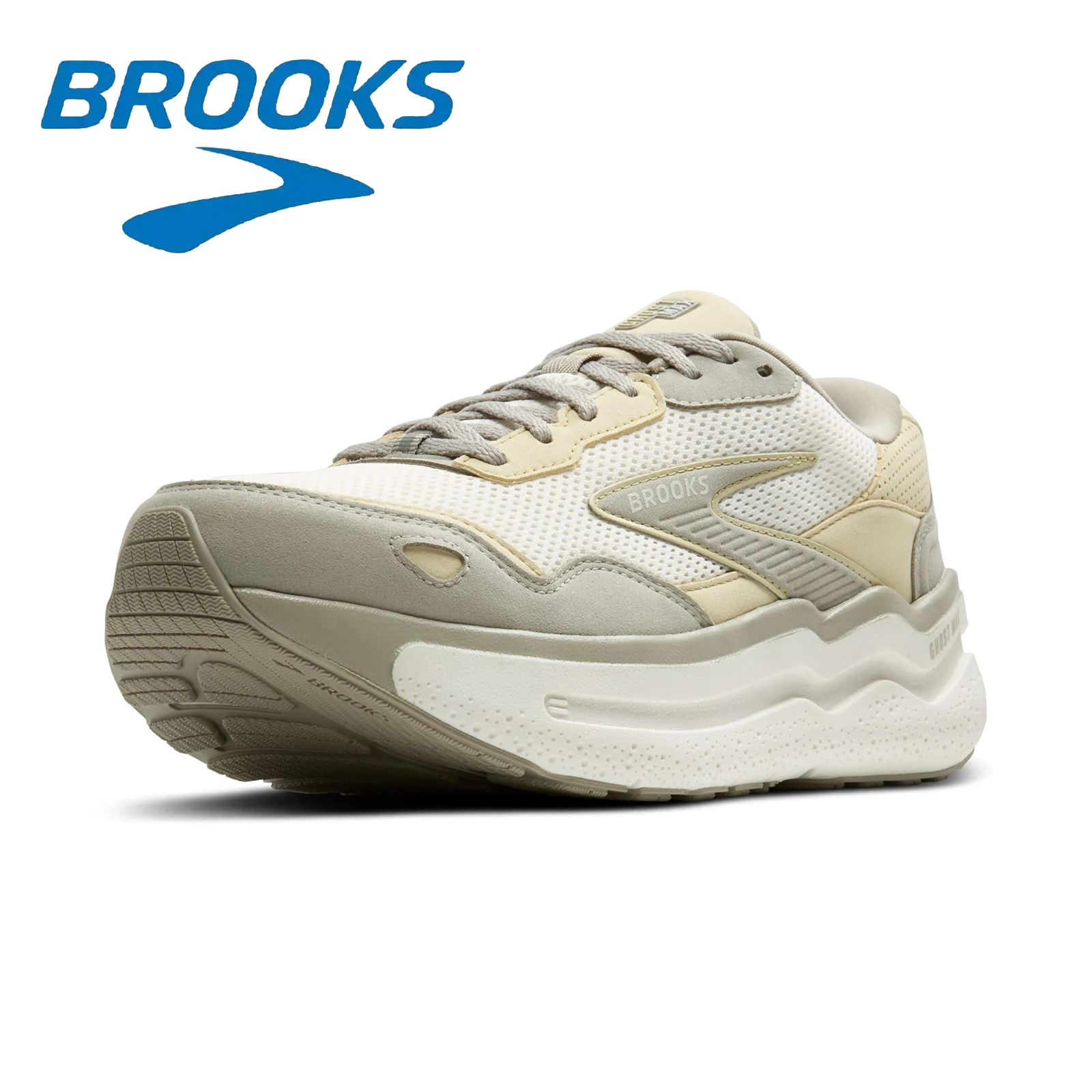 BROOKS new spring and autumn men's trendy low-top sports shoes cushioning breathable casual running shoes