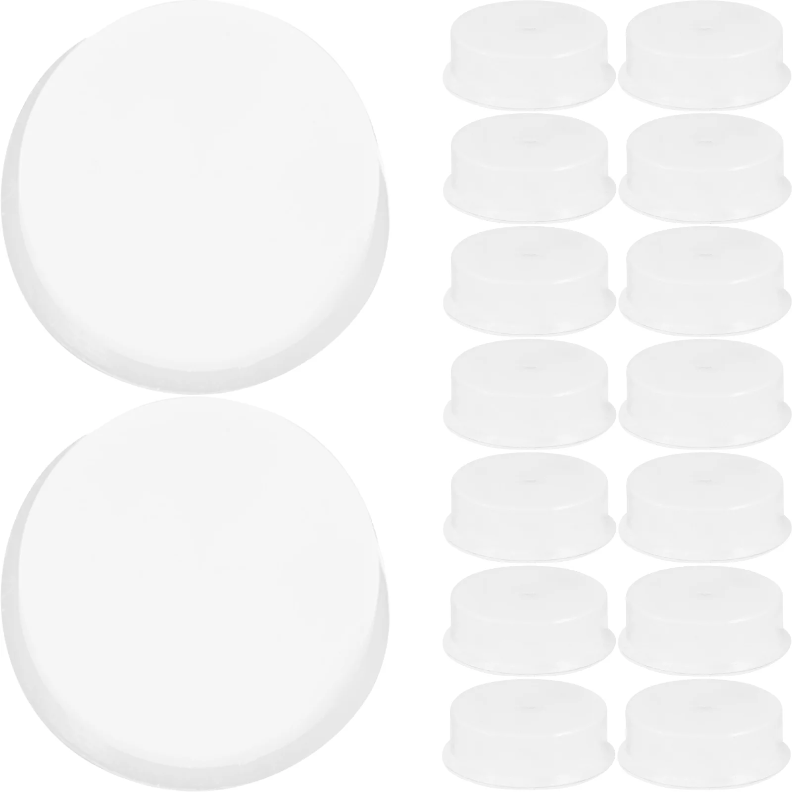 

20 Pcs Flute Plugs Silicone Key Cover Smooth Surface Long Lasting Flutes Repair Parts Musical Instruments Accessories