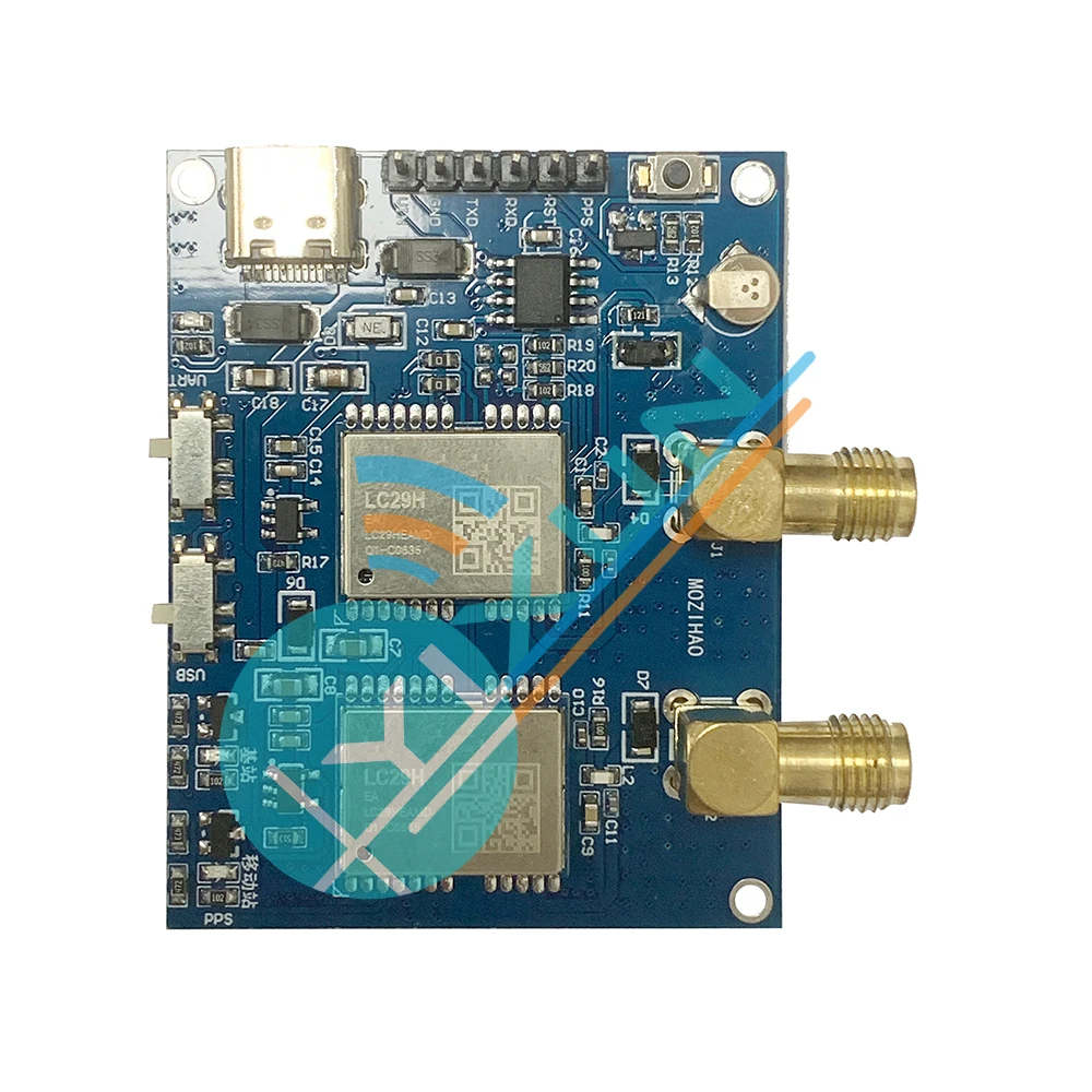 Dual Band LC29HEA Module RTK Centimeter High-precision Positioning Directional Differential Navigation GNSS Dual-module