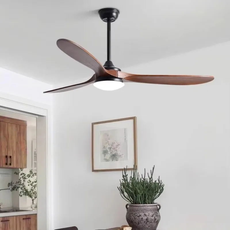 Ceiling Fan Light with ABS Blade,Flush Mount Ceiling Fan with 42 Inches,6 Wind Speeds Reversible DC Motor for Living Room Decor
