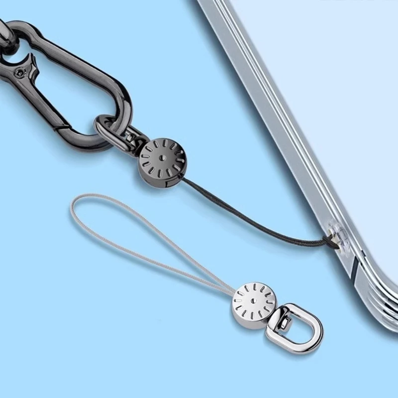 D0UA Нейлоновый телефон Lanyard Accessy Accessessy с пряжкой на открытом воздухе Lanyard для легкой установки и надежной