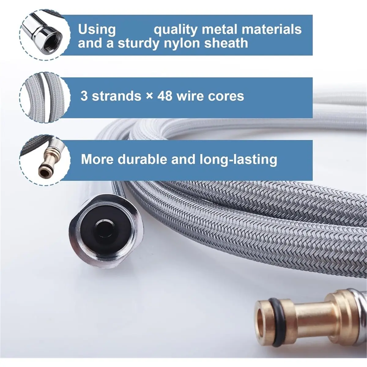 618 Mega Sale Pull Down Hose Kit 150259 Replace for Moen Kitchen Faucet Part 187108 150259 159560, 68
