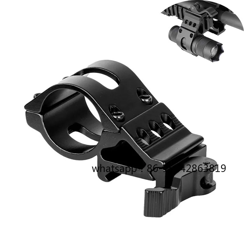 Flashlight Fixture Supports Quick Release 20mm Guide Rail Conversion Side Sight Flashlight Bracket Light Adapter Mlok