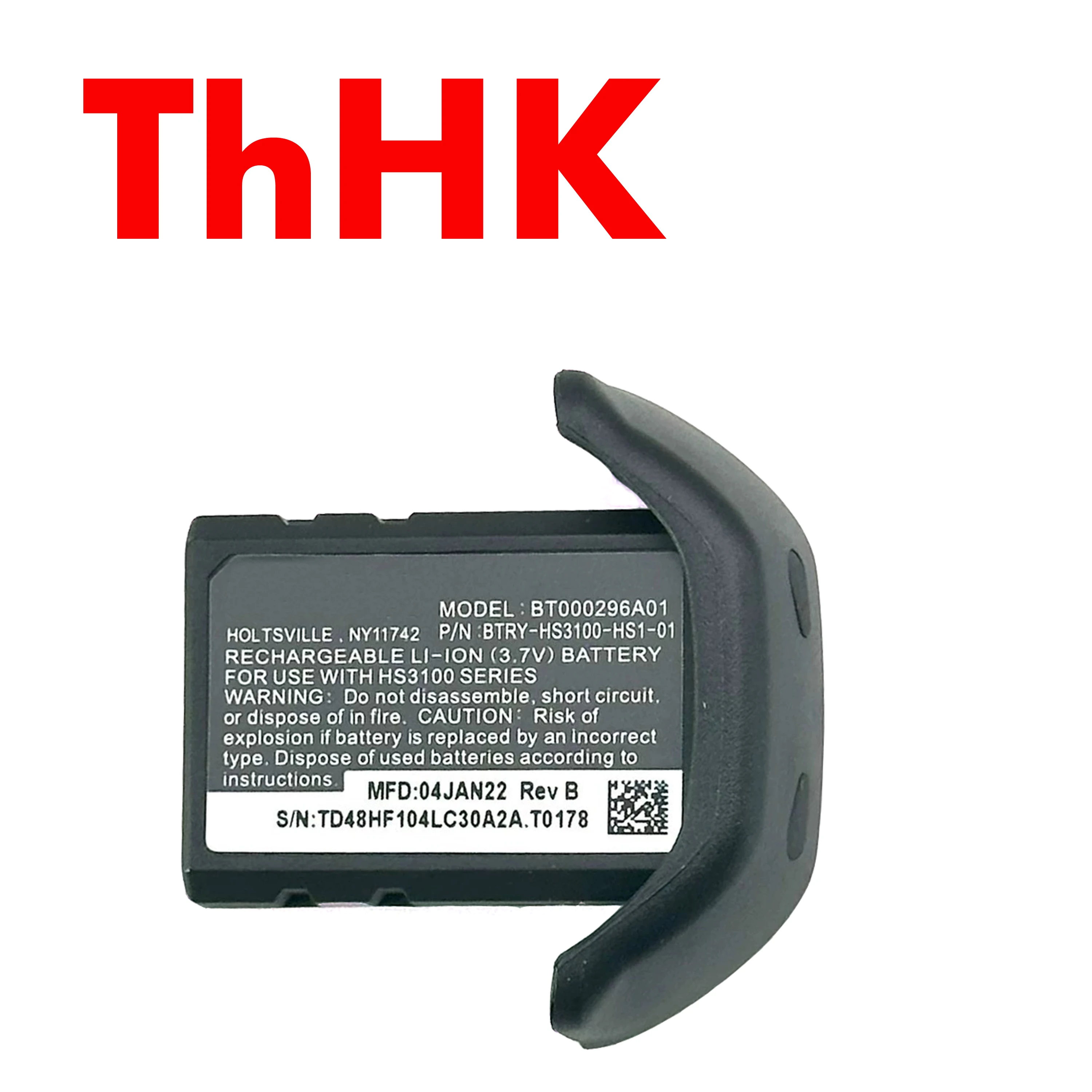 Genuine Original 220mAh 0.81Wh BTRY-HS3100-HS1-01 BT000296A01 Battery For ZEBRA HS3100
