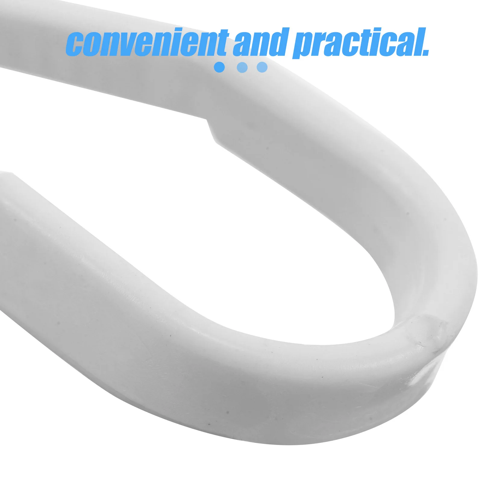 10 قطع من مشابك تصحيح الأنف بتصميم على شكل حرف U من البلاستيك المتين لمشابك رفع ملحقات الأنف المحددة