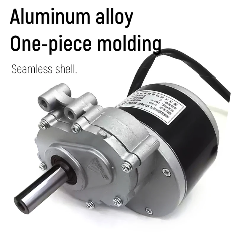 แปรง DC 24V มอเตอร์สําหรับไฟฟ้ารถเข็นเปลี่ยนแรงบิดสูง 75/120/160/180 RPM เหมาะสําหรับรถเข็น