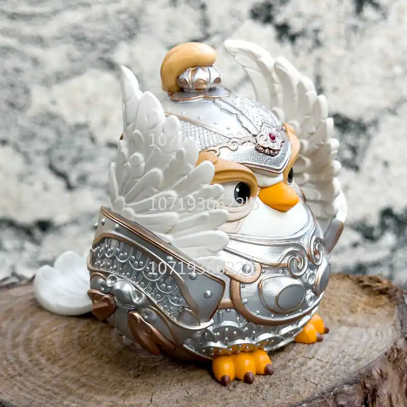 Imagem -02 - Hongdian Bonito Dinastia Tang Série Pombo Caneta Fonte de Armazenamento Titular Brinquedo Figura Periférica Ornamento Modelo Escrita Presente Novo