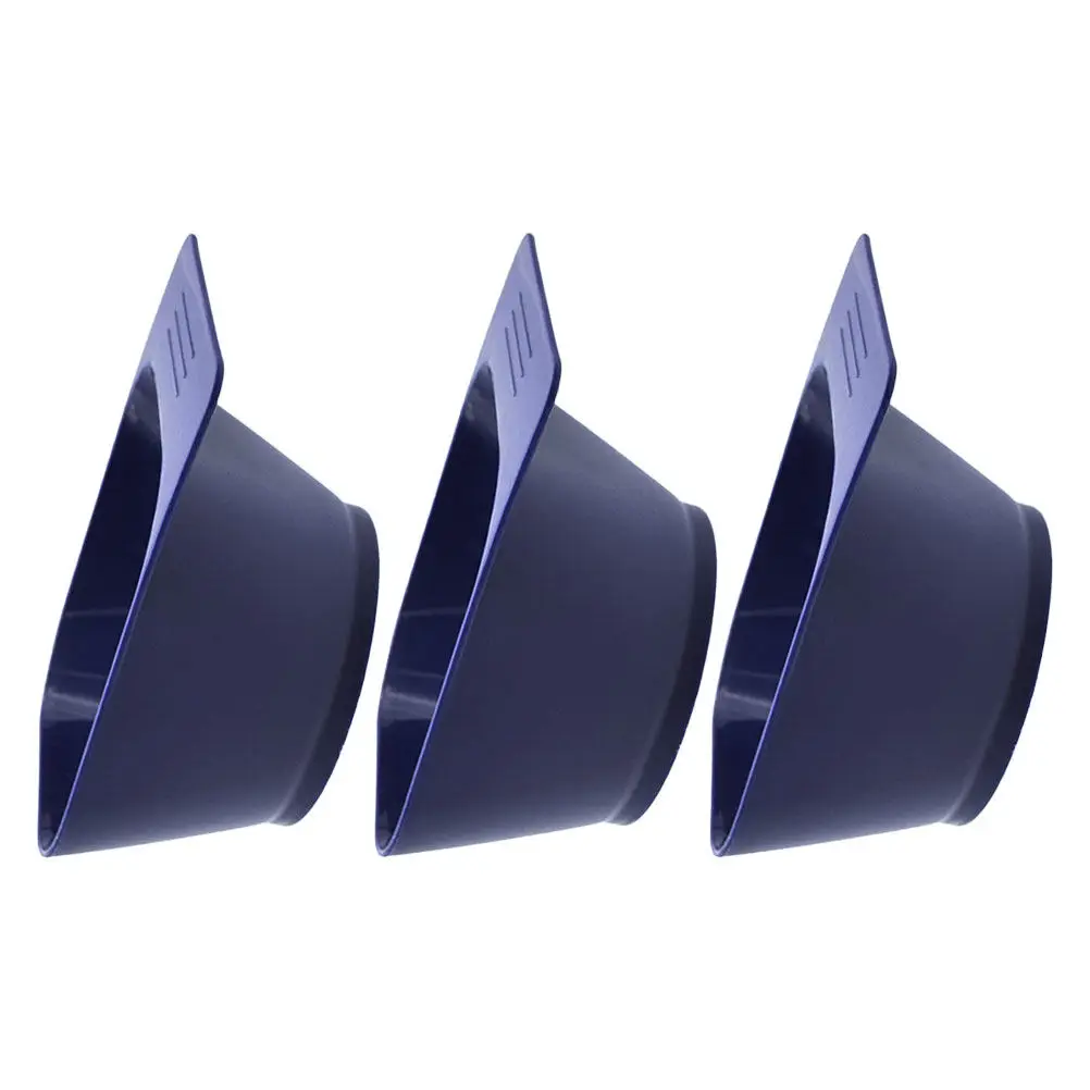 

Набор из 3-х стабильных пластиковых чаш для смешивания краски для волос, для окрашивания и нанесения крема для волос в салонах красоты