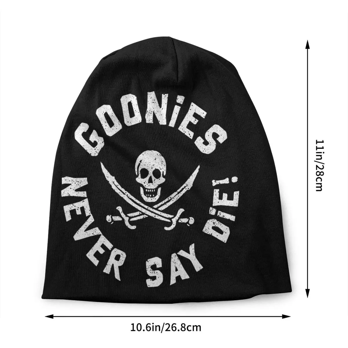 The Goonies Skullies Beanies Cap Hip Hop Winter Knitting Hat Adult Never Say Die Sloth Chunk Fratelli Skull Pirate Bonnet Hats