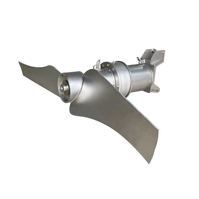 Oxidation ditch anaerobic tank mixing equipment, anti-winding and corrosion-resistant thrust
