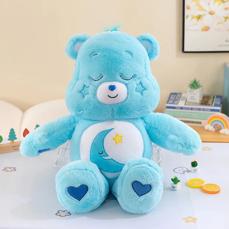 Care Bears Cartoon Rainbow Love Bear Plush Toy Cute Plush Toy Bear Soft Birthday Gift High Quality Rainbow Bear Doll