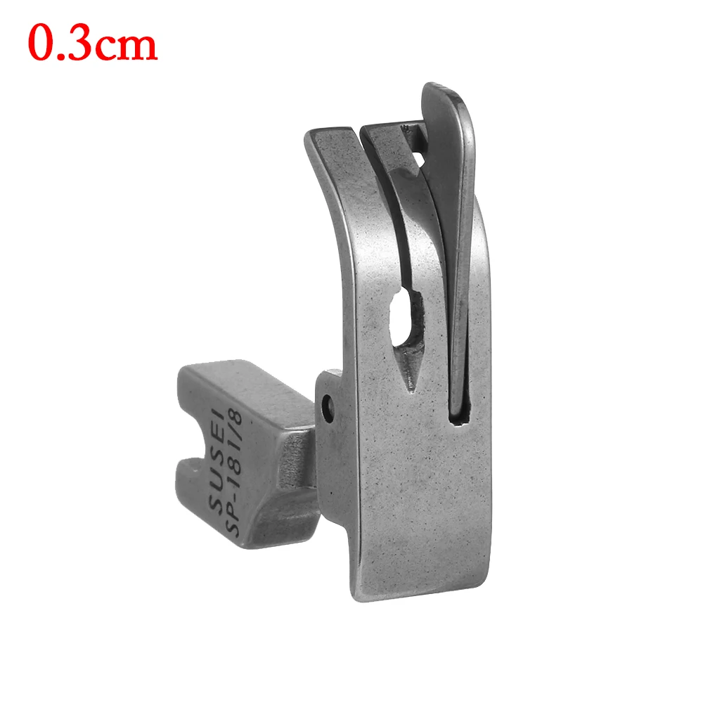 

SP-18 1/4 Metal 5/16 3/16 Industrial Sewing Machine Flat Car Moving Edge Presser Foot Single Needle