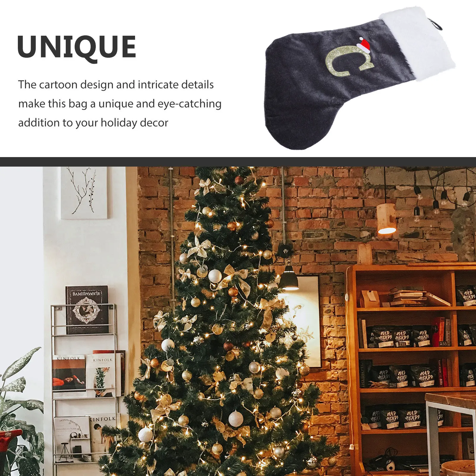 크리스마스 양말 만화 자수 장식 걸이형 양말 크리스마스 - Embroidery Xmas Stocking 리뷰 및 가격