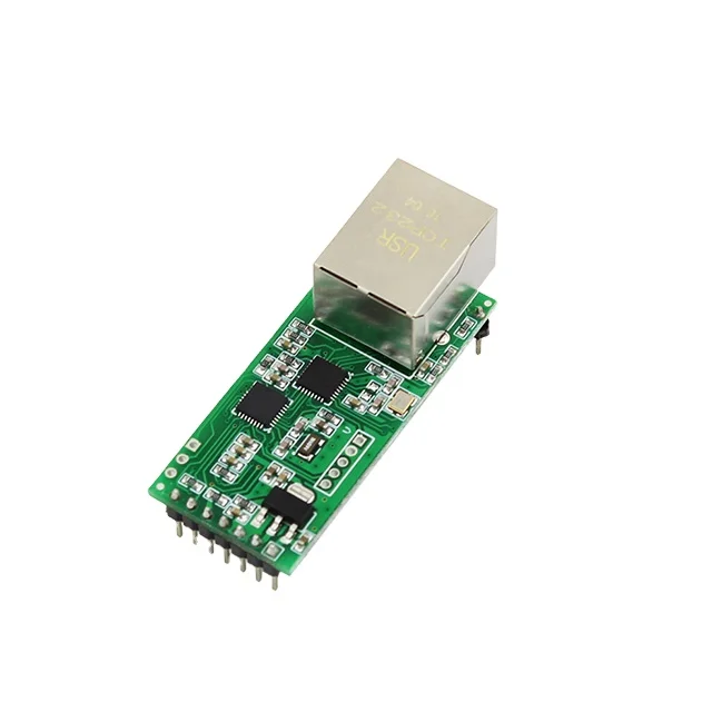 TCP232-T2 Embedded UART TTL to Ethernet Module Serial TCP IP Module Support Built-in Webpage