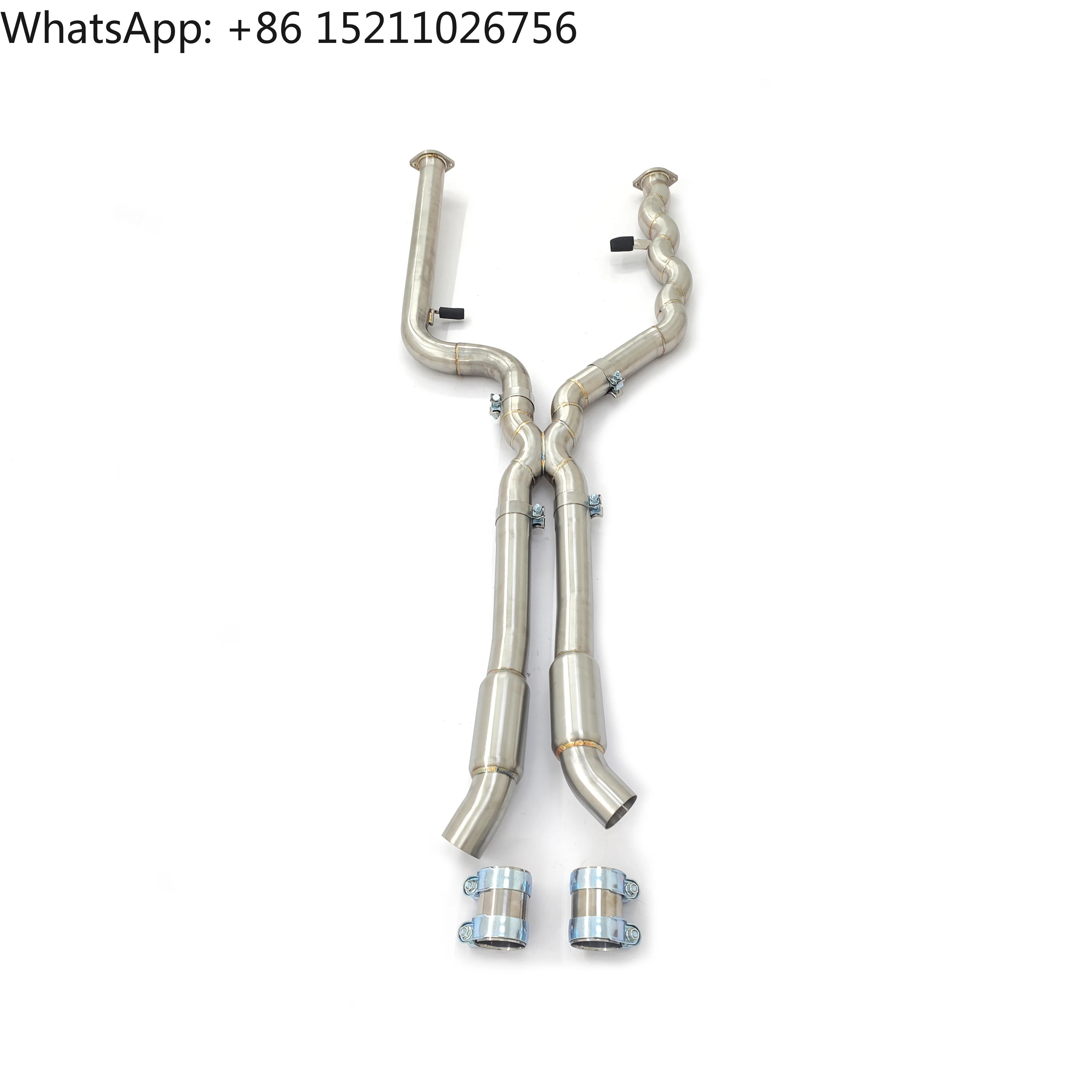 Hot CSZ Stainless Steel Equal Length Midpipe for BMW G80 M3 G82 M4 G87 M2 3.0T 2020 Onwards Exhaust Pipe With Resonators