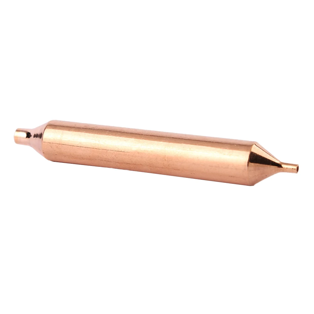 5 Pack Refrigerator Filter Dryer 19mm x 127mm Copper Housing Desiccant Filter for R134a R600a Based Cooling Systems