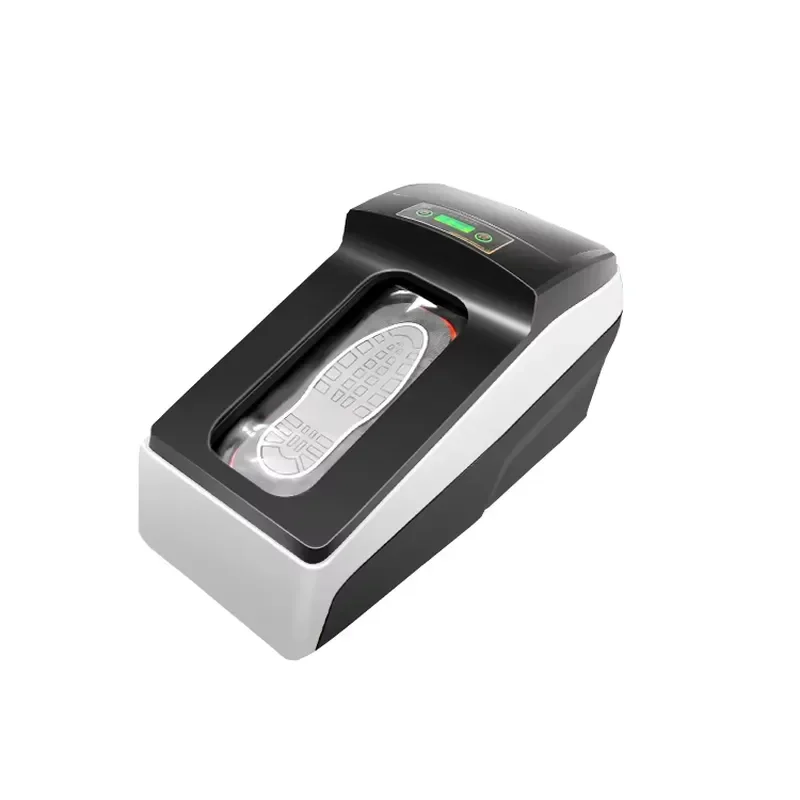 Automatic Shoe Cover Dispenser Machine 1000 Covers Per Roll Digital Display Clinic Hospital Home Cleaning Tool Wholesale