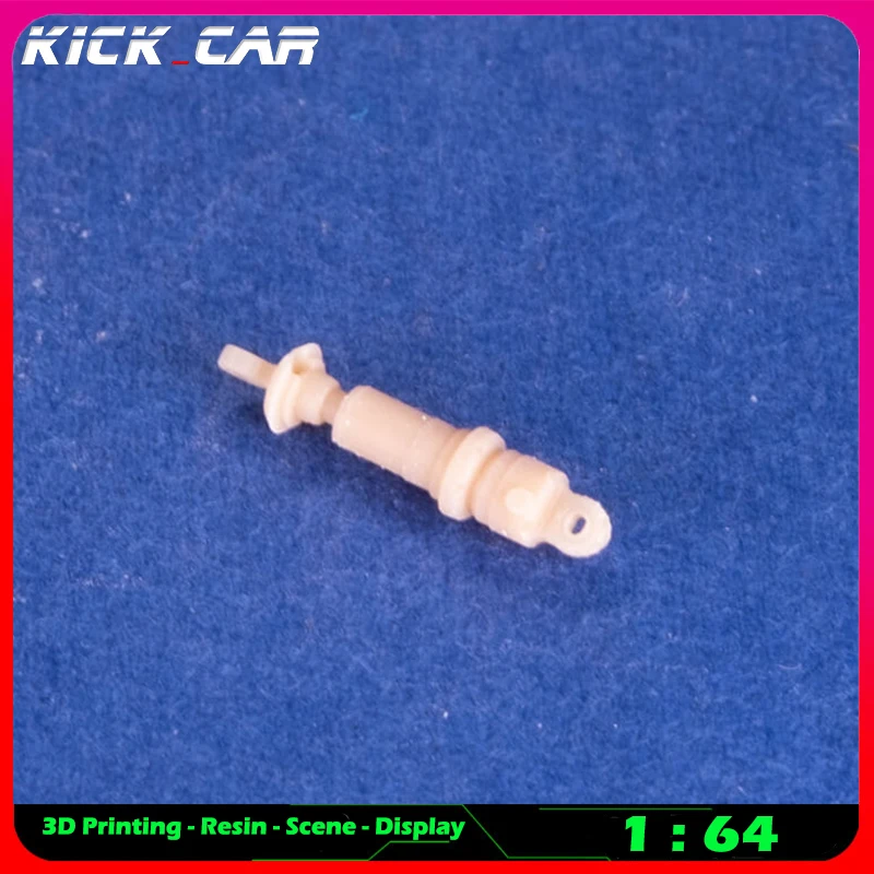 Kickcar 1/64 Vehicle Shock Absorber Model Car Diorama Uncolored Resin Garage Scene Repair Tools Decoration Simulation Scene Toy