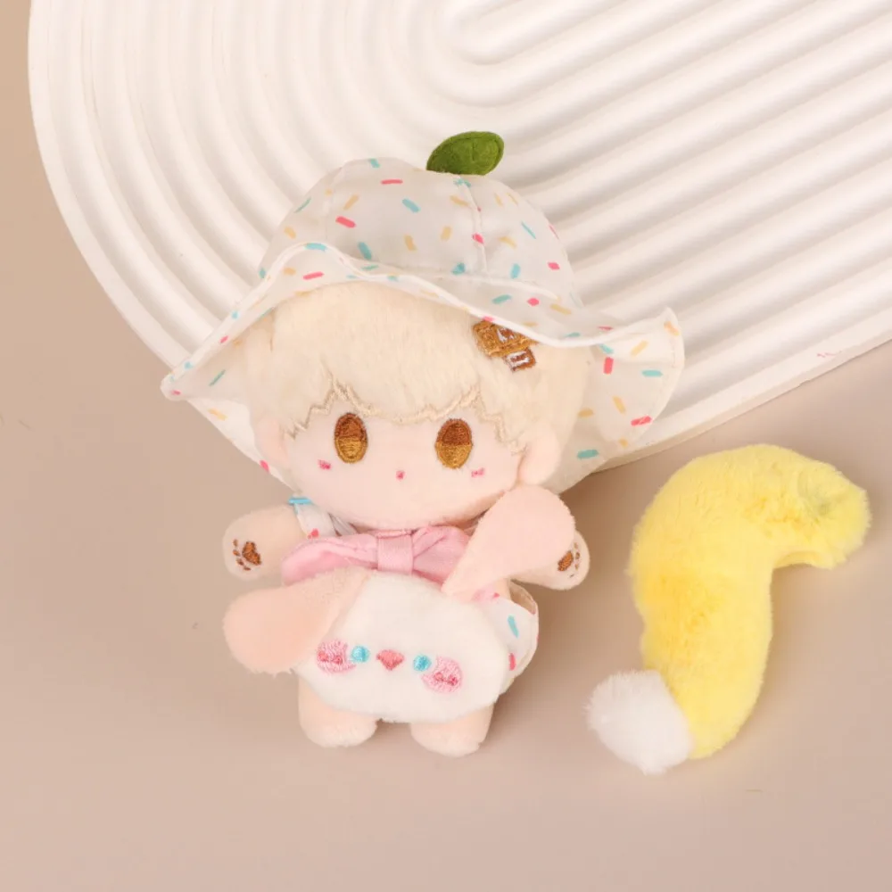 

Fashion Doll Rompers Suit Multi-styles Handmade Dolls Raincoat Cotton Stuffed Hairy Doll Cartoon Trousers For 10cm Cotton Dolls