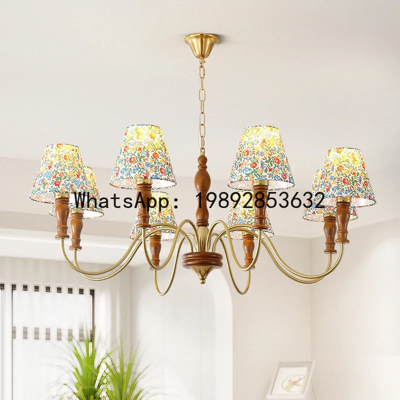 DD Living Room Chandelier, Medieval Style Dining Room Lamp, Vintage High-End Bedroom Lamp, Study Room Lamp