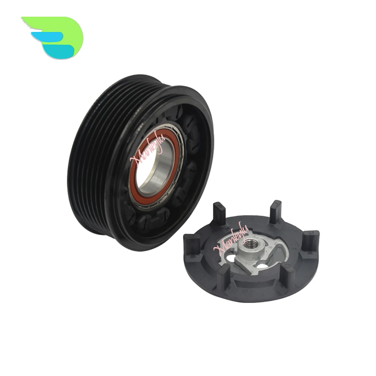 A/C Compressor Clutch Pulley for MERCEDES BENZ VIANO W639 VITO Bus 3.0 SPRINTER 906 A0012301311 A0002309211  A0012303211