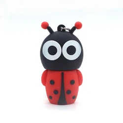 Ladybug Pendrive 64GB Cute Pen Drive 32GB Cartoon Usb Flash Drives 128GB Usb Key Usb Stick 16GB 8G U Disk Memorias Usb Fun Gifts