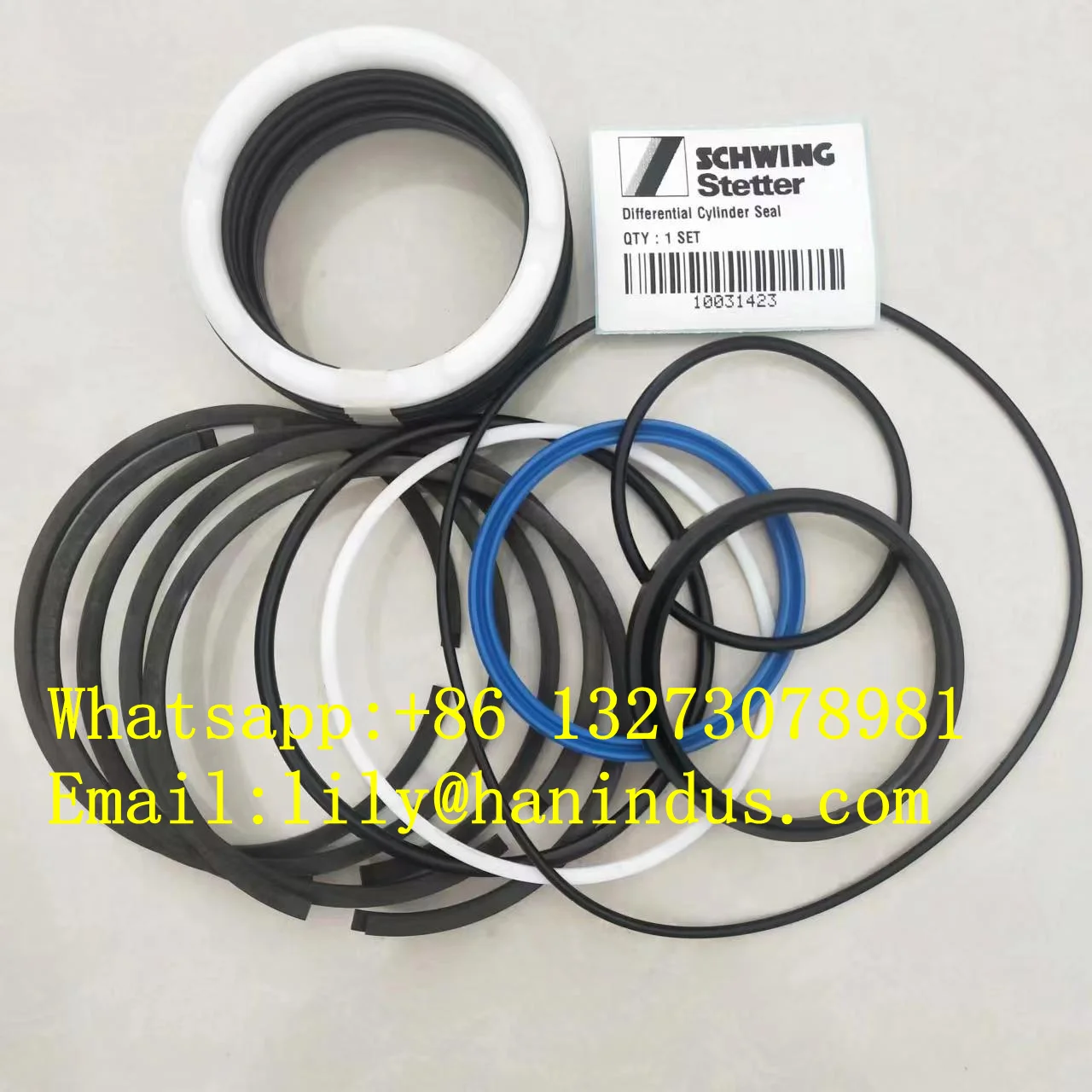 SCHWING CYLINDER SEAL KITS  D120/80  OEM 10031423