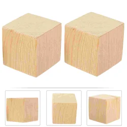 2 Pcs Furniture Booster Blocks Support Bed Risers Height Lift For Chair Noise Reducers Wood Heavy Duty Lifts