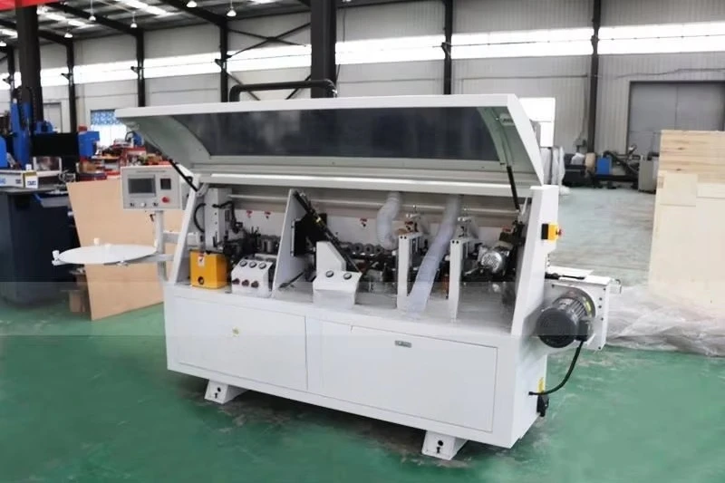 Semi Automatic Edge Banding Machine Manual Pvc Curved Wood Work Edgebander Machines