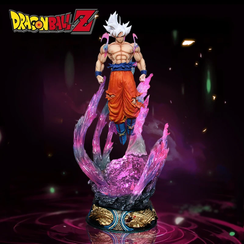 New Dragon Ball Son Goku 25cm Anime Figure Ultra Instinct Super Saiyan Figurine Statue Pvc Statue Model Ornament Collection Gift