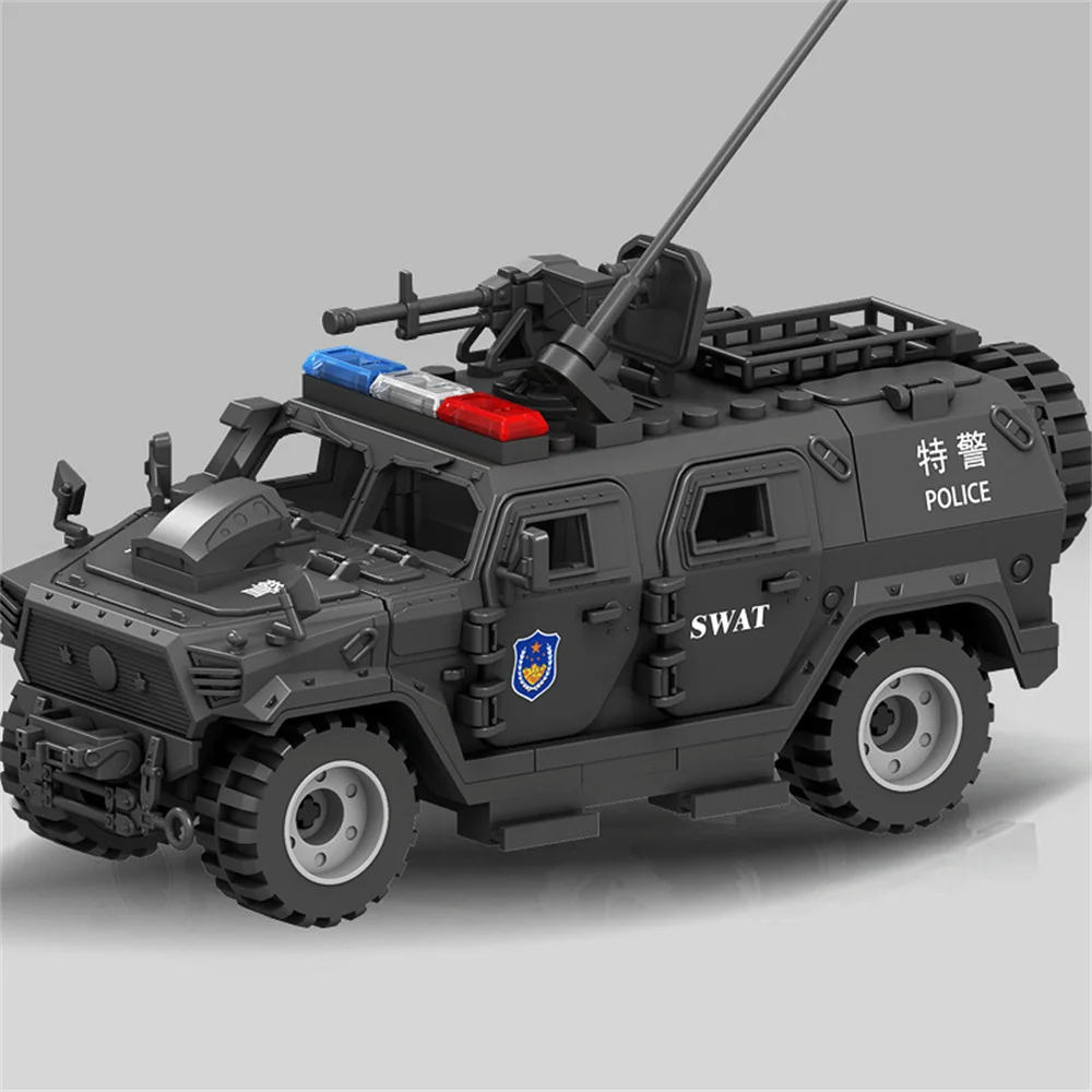 2024 World War 2 WW2 Army Military Soldiers SWAT Armor Vehicle Figures Model Building Blocks Bricks Children\'s Toys Gift