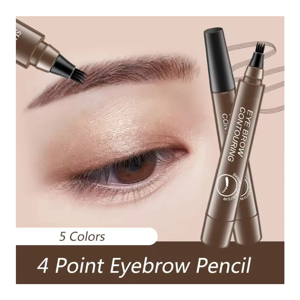 Tatuaje de cejas, lápiz líquido resistente al agua para cejas, lápiz líquido resistente al agua para cejas, lápiz duradero, lápiz de maquillaje de cejas de alta calidad