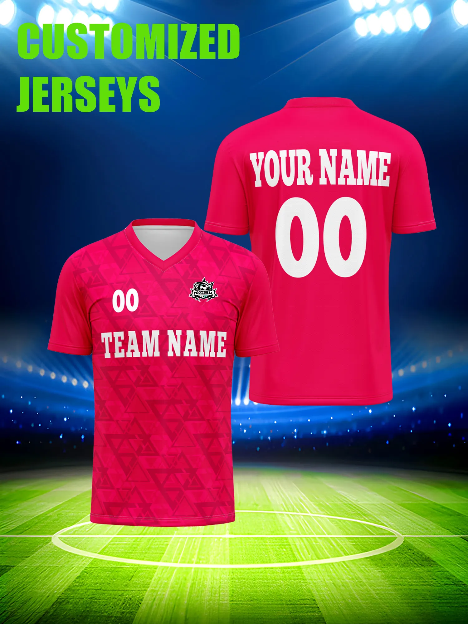 

Футболка для футбола с индивидуальным изображением, номером и именем, форма для матчей международных клубных команд.