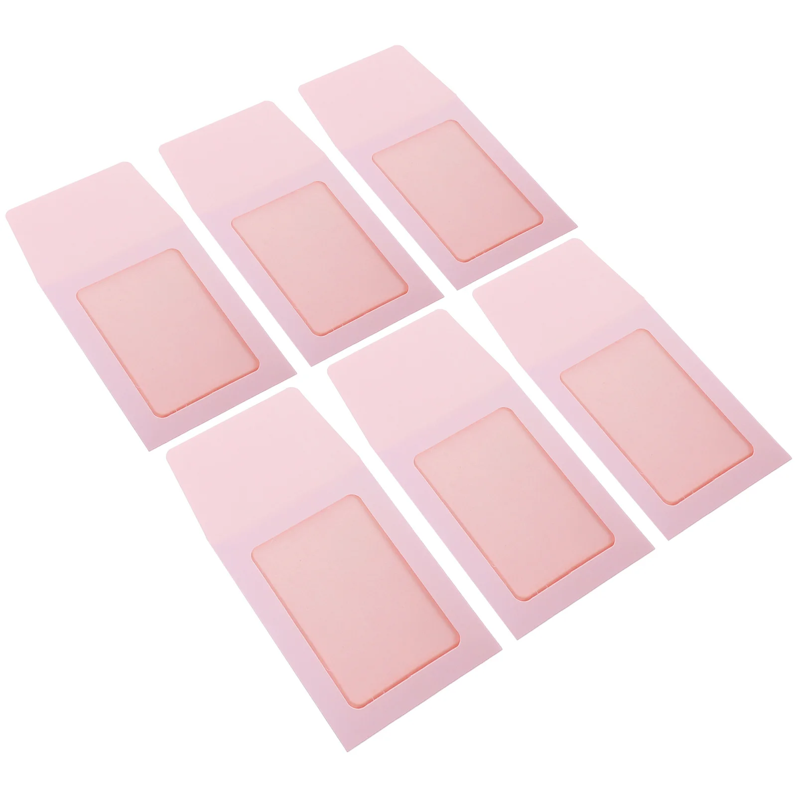 

20pcs Clear Card Covers For Trading Smooth Edges Photo Sleeves Displaying Cards Envelopes Simple Style Cards Holders