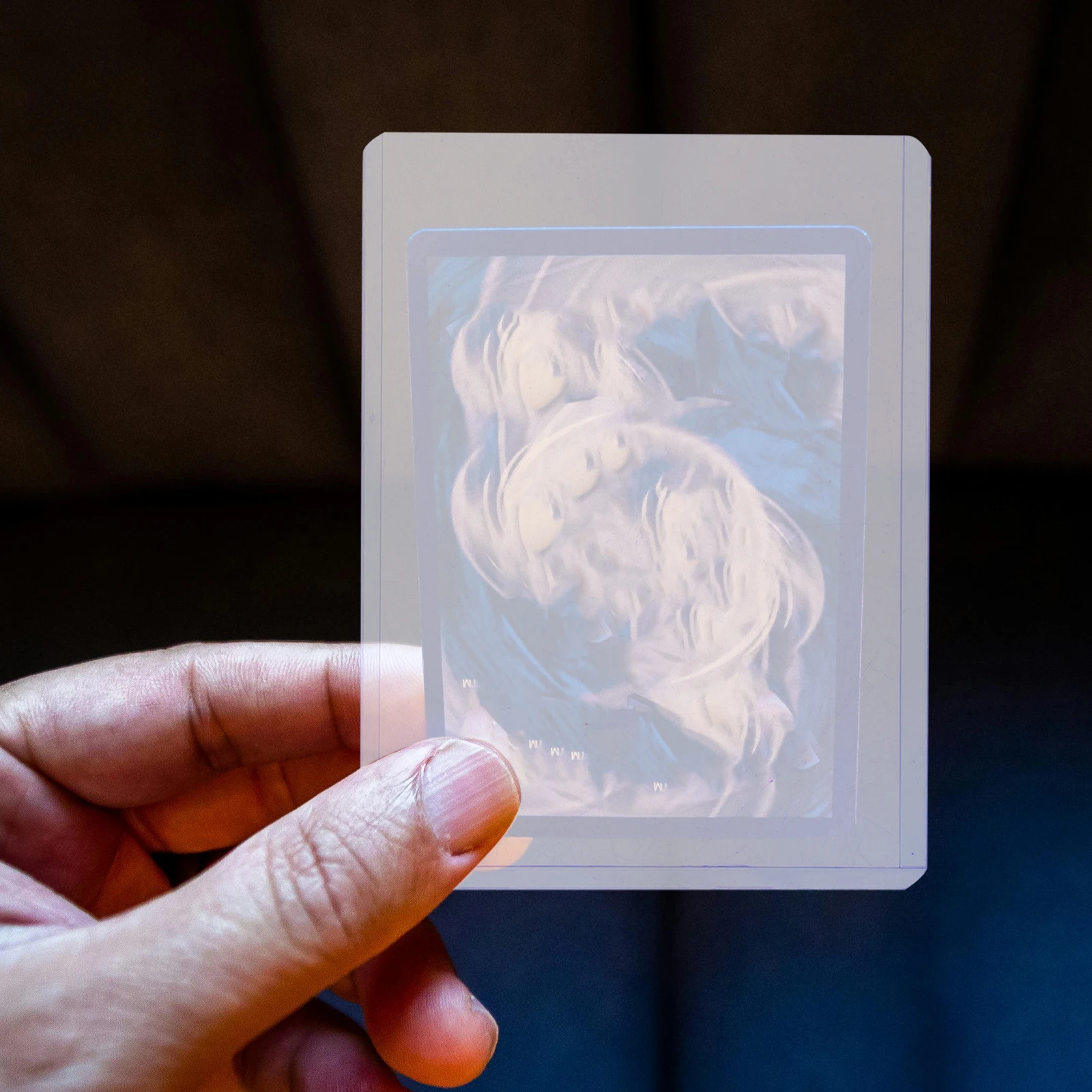 

25pcs Pvc Sleeve Transparent Hard Sleeves Board Card Protector Plastic Card Storage For Trading Baseball Cards