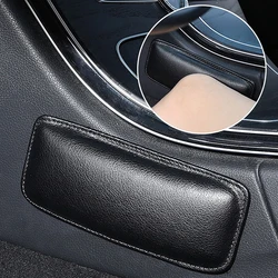 PU Leather Car Leg Knee Cushions Elbow Pad Auto Door Center Control Armrest Soft Pad Car Interior Leg Knee Thigh Support Cushion