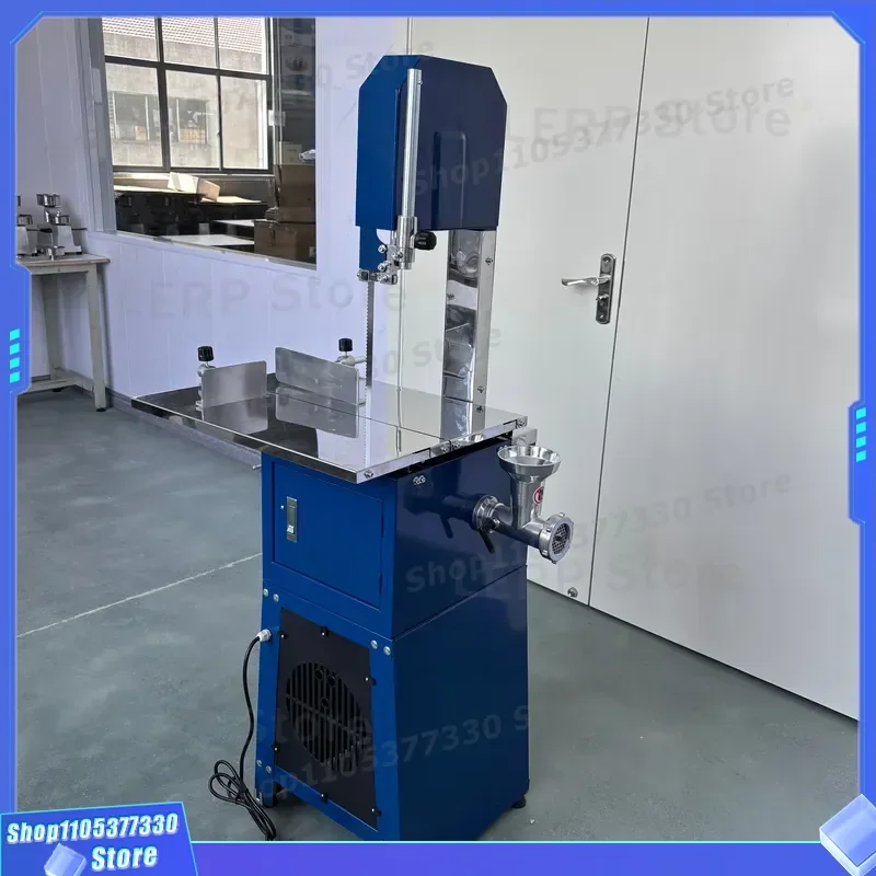 550W 220V Frozen Meat Bone Cutting Machine Band Saw with 2099mm Blade High Quality Wholesale Industrial Bone Saw for Butcher