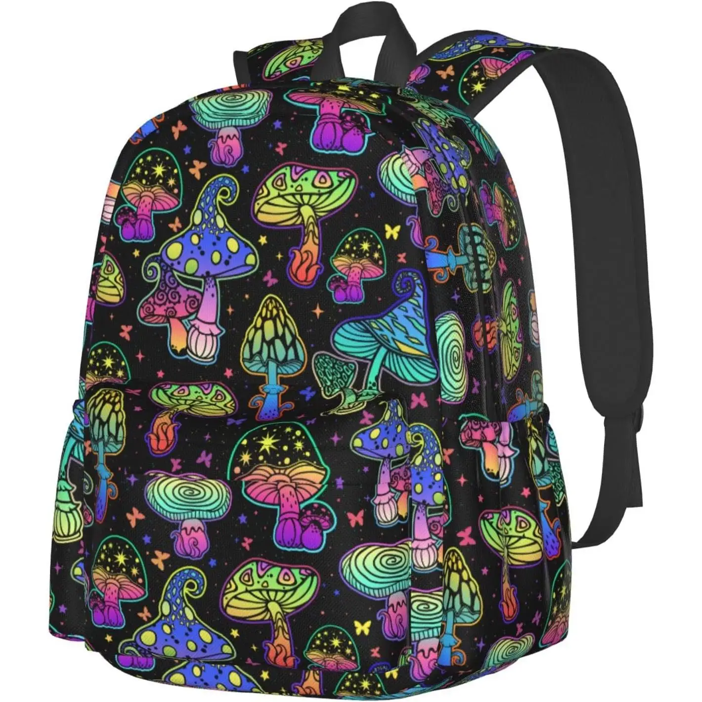 

Mushroom Backpack 16 Inches Lightweight Travel Laptop Backpack Casual Daypack for Travel Outdoor Camping