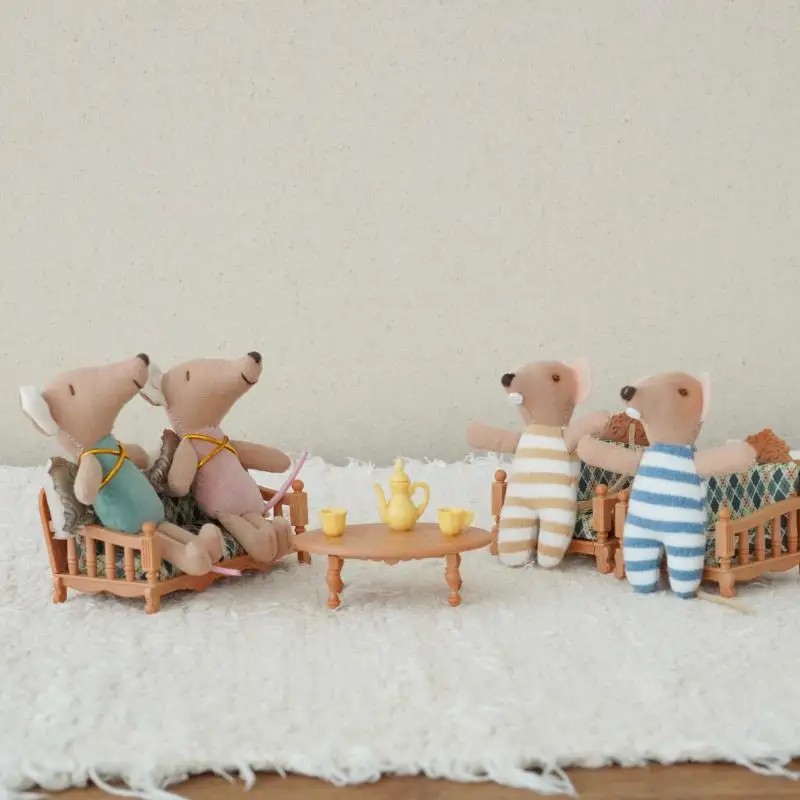 2025 دمية ماوس صغيرة لعبة لعب الأطفال طفل متعدد الحجم ماوس لطيف أفخم دمية اليدوية دمية الوليد هدية