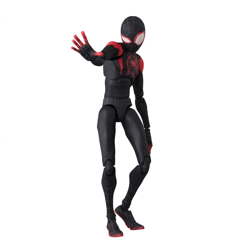 Sv Action Miles Morales Action Figure Collection Sentinel Spiderman Spider-Man Into the Spider Verse Figures Model Toys